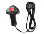 17,000 Lb 12 Volt Electric Winch with Synthetic Rope and Aluminum Fairlead Anvil Off-Road