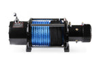 17,000 Lb 12 Volt Electric Winch with Synthetic Rope and Aluminum Fairlead Anvil Off-Road