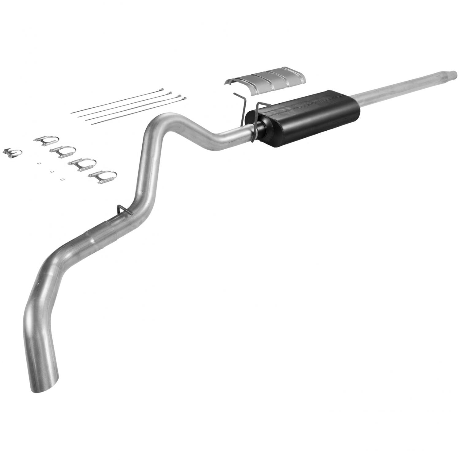 Force Ii Cat-Back Exhaust System 1987-1996 Ford F-150 Truck With A 4.9L, 5.0L Or 5.8L Engine Mild Sound Flowmaster