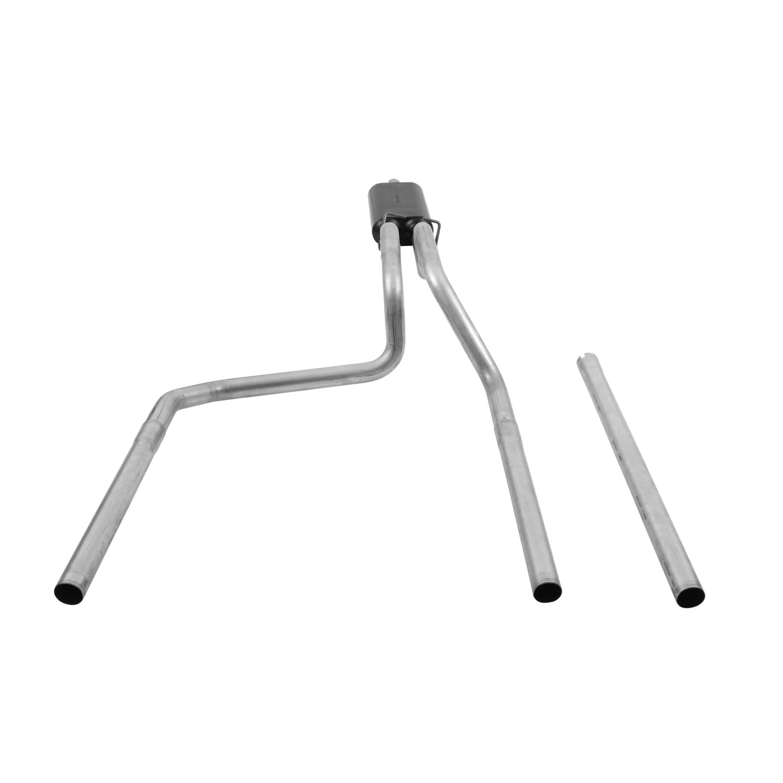 American Thunder Cat-Back Exhaust System 1994-2001 Dodge Ram 1500 With 3.9L, 5.2L Or 5.9L Engines 1994-2002 2500/3500 With 5.9L Engine Fits 2/4 Wheel Drive Models And All Wheelbases Aggressive To Moderate Sound Flowmaster