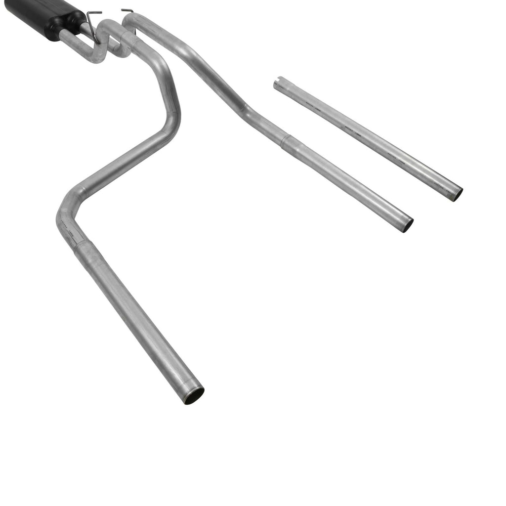 American Thunder Cat-Back Exhaust System 1994-2001 Dodge Ram 1500 With 3.9L, 5.2L Or 5.9L Engines 1994-2002 2500/3500 With 5.9L Engine Fits 2/4 Wheel Drive Models And All Wheelbases Aggressive To Moderate Sound Flowmaster