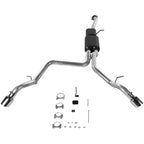 American Thunder Cat-Back Exhaust System 2001-2006 Chevrolet Suburban, Avalanche, Gmc Yukon Xl 1500 With 5.3L Engine Aluminized Steel Aggressive To Moderate Sound Flowmaster