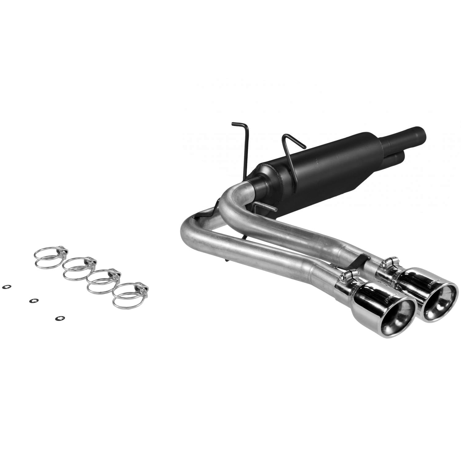 American Thunder Cat-Back Exhaust System 1999-2004 Ford Lightning With 5.4L Supercharged Engine Fits 2/4 Wheel Drive Aggressive To Moderate Sound Flowmaster