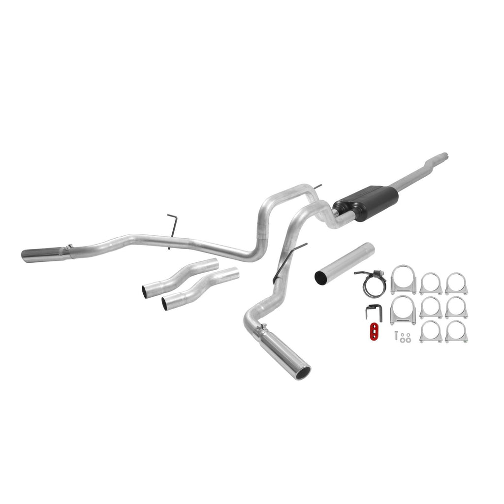 Force Ii Cat-Back Exhaust System 2004-2008 Ford F-150 & Lincoln Mark Lt Trucks With A 4.6L Or 5.4L Engine Mild Sound Flowmaster