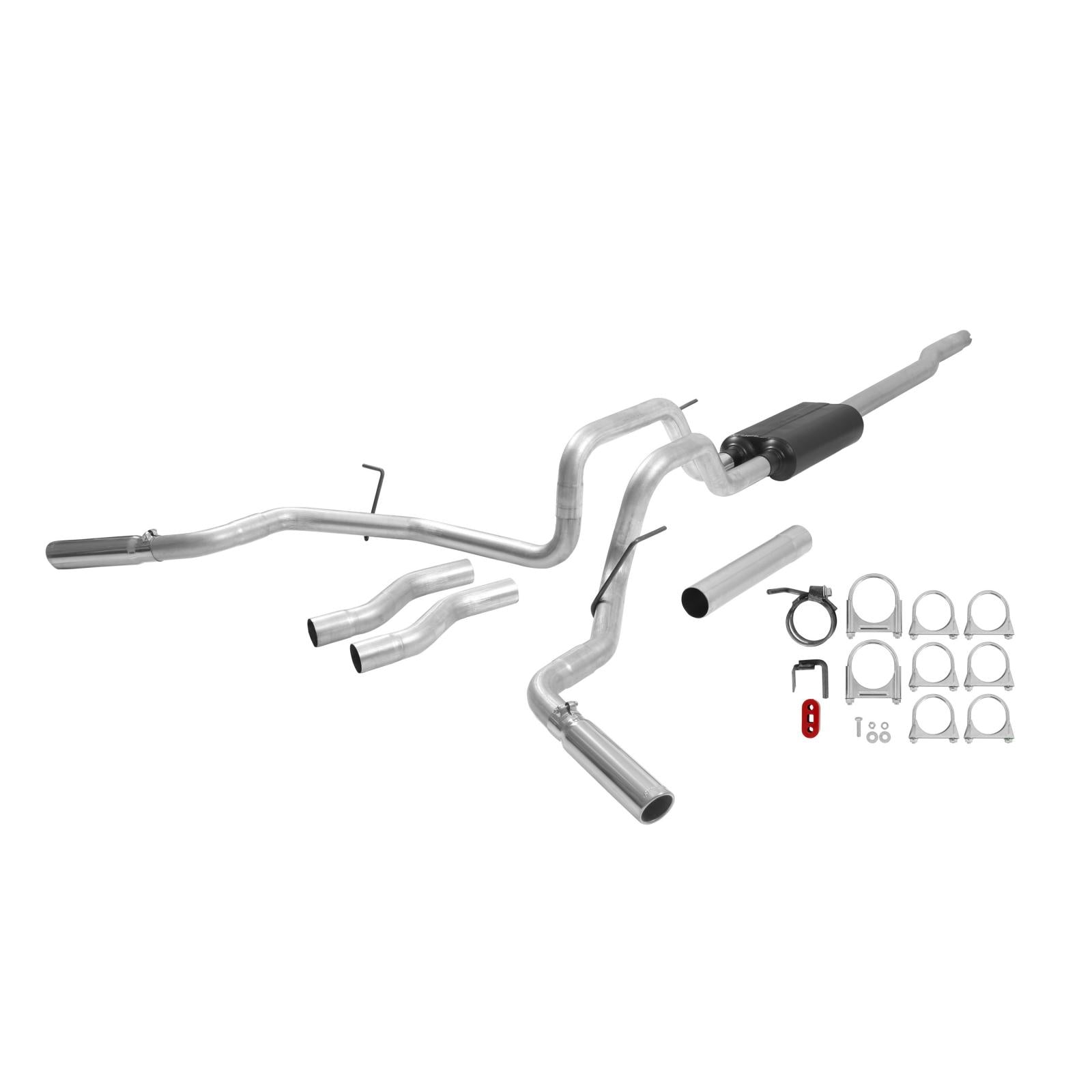 Force Ii Cat-Back Exhaust System 2004-2008 Ford F-150 & Lincoln Mark Lt Trucks With A 4.6L Or 5.4L Engine Mild Sound Flowmaster