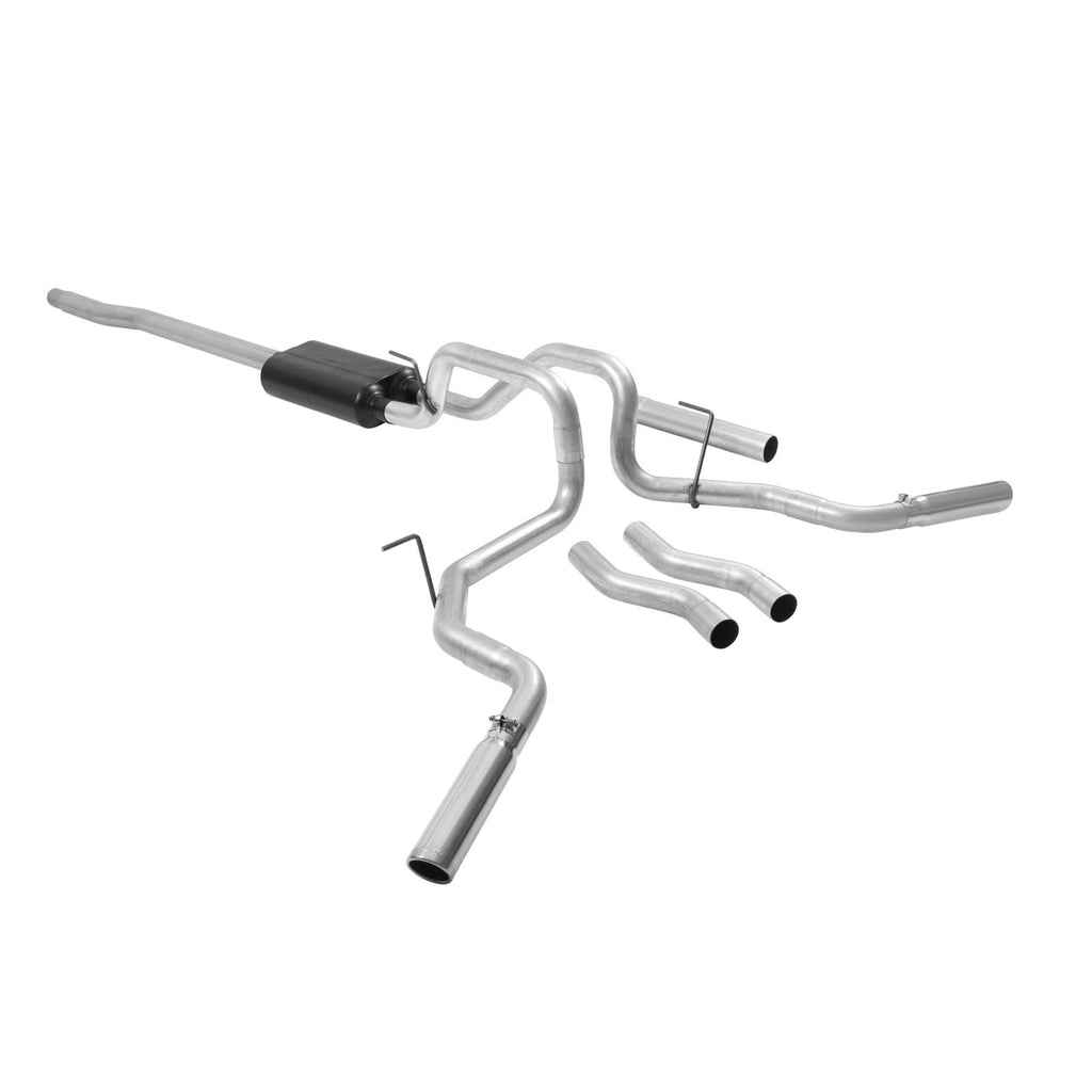 Force Ii Cat-Back Exhaust System 2004-2008 Ford F-150 & Lincoln Mark Lt Trucks With A 4.6L Or 5.4L Engine Mild Sound Flowmaster