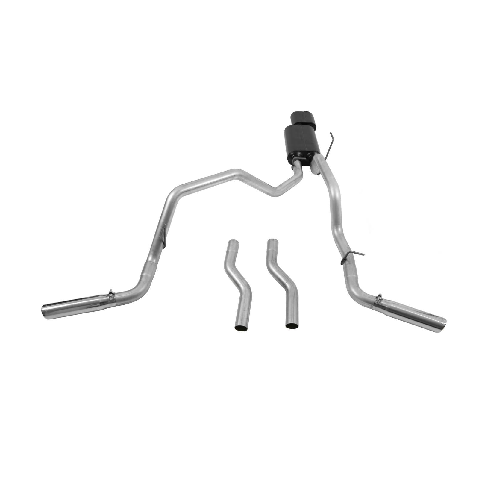 American Thunder Cat-Back Exhaust System 2000-2006 Toyota Tundra With 4.7L Engine Fits 2/4 Wheel Drive Models And All Wheelbases Aggressive To Moderate Sound Flowmaster