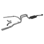 American Thunder Cat-Back Exhaust System 1999-2007* (*Classic Body Only) Chevrolet Silverado/Gmc Sierra 1500 With 4.3L, 4.8L, 5.3L Engines Aluminized Steel Aggressive To Moderate Sound Flowmaster