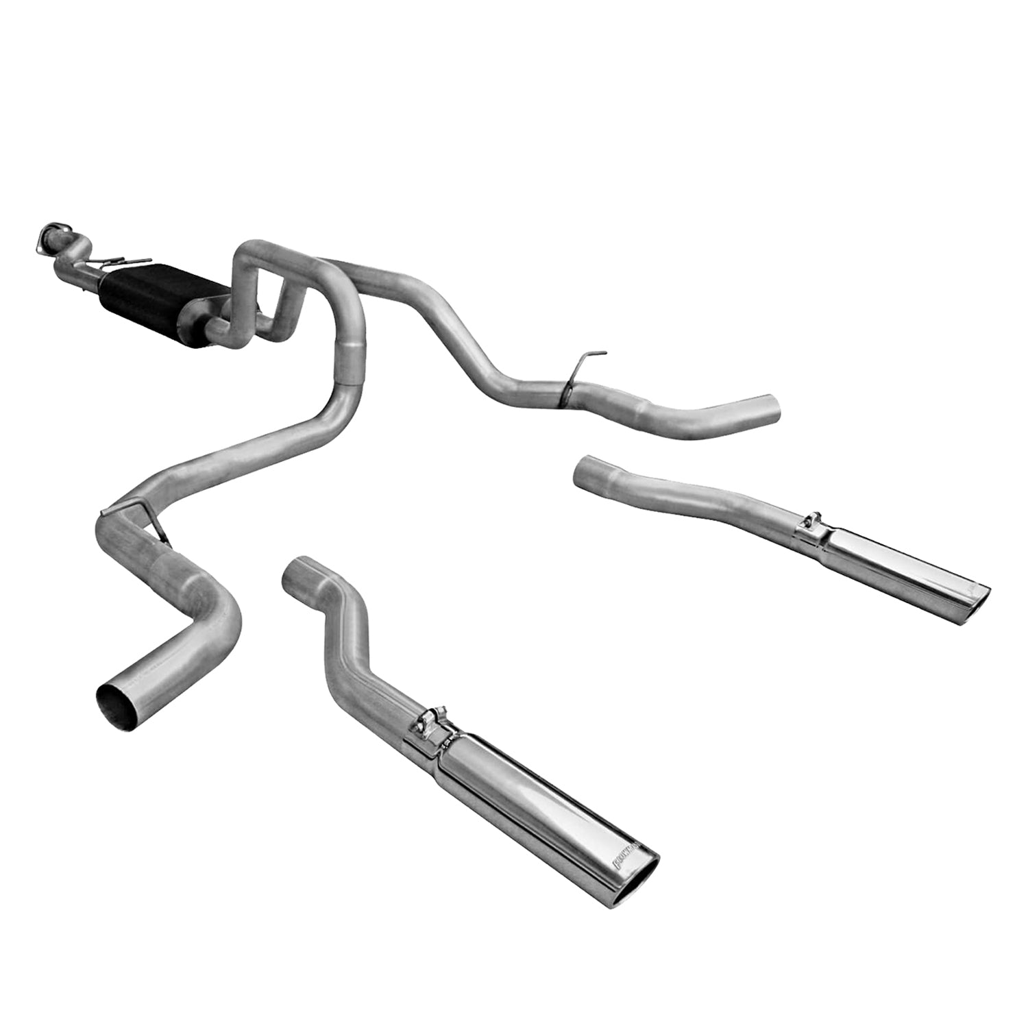 American Thunder Cat-Back Exhaust System 1999-2007* (*Classic Body Only) Chevrolet Silverado/Gmc Sierra 1500 With 4.3L, 4.8L, 5.3L Engines Aluminized Steel Aggressive To Moderate Sound Flowmaster