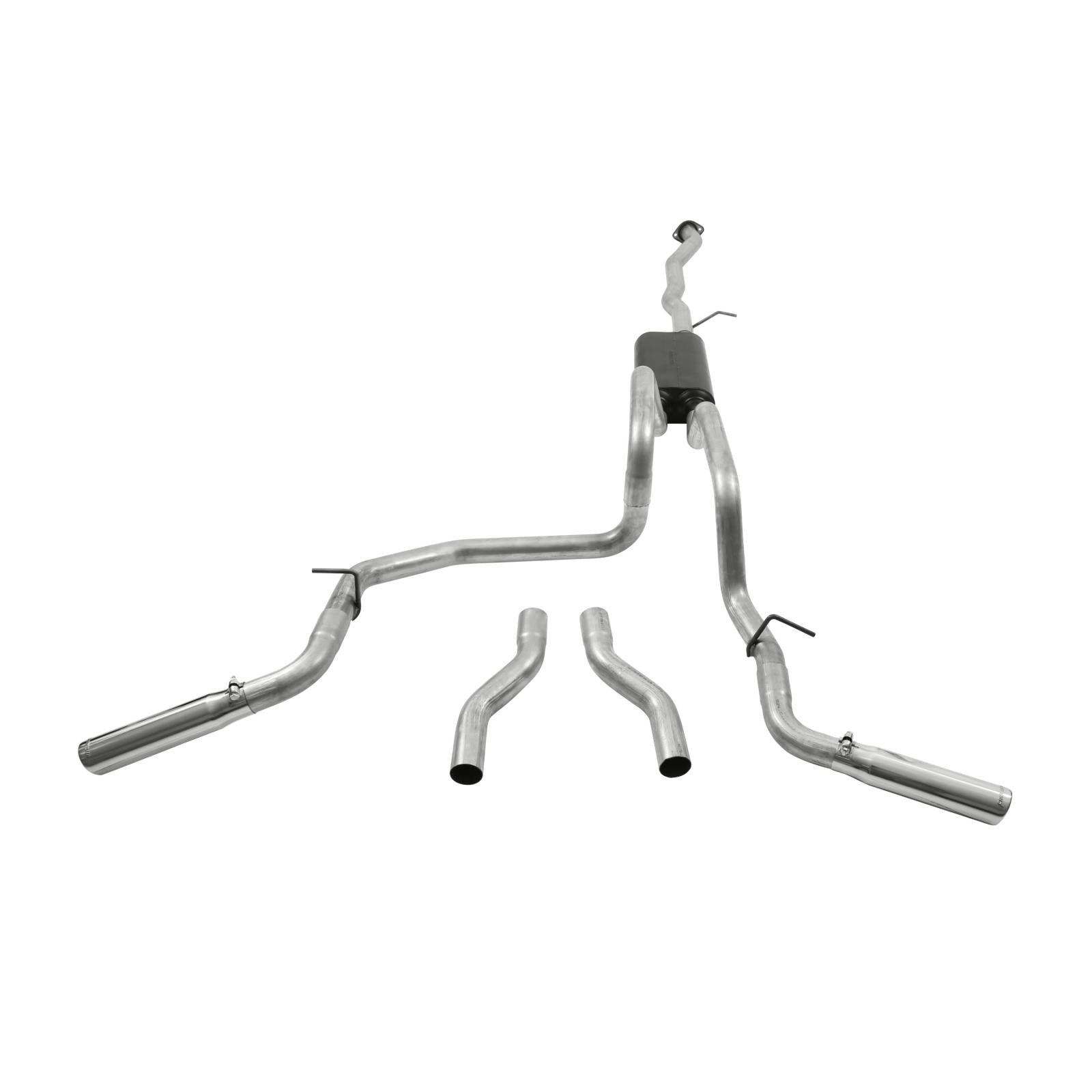 American Thunder Cat-Back Exhaust System Fits 2004-2007 (2007 Classic Only) Silverado/Sierra 1500 Trucks With 4.3L, 4.8L, 5.3L Engine Aggressive To Moderate Sound Flowmaster