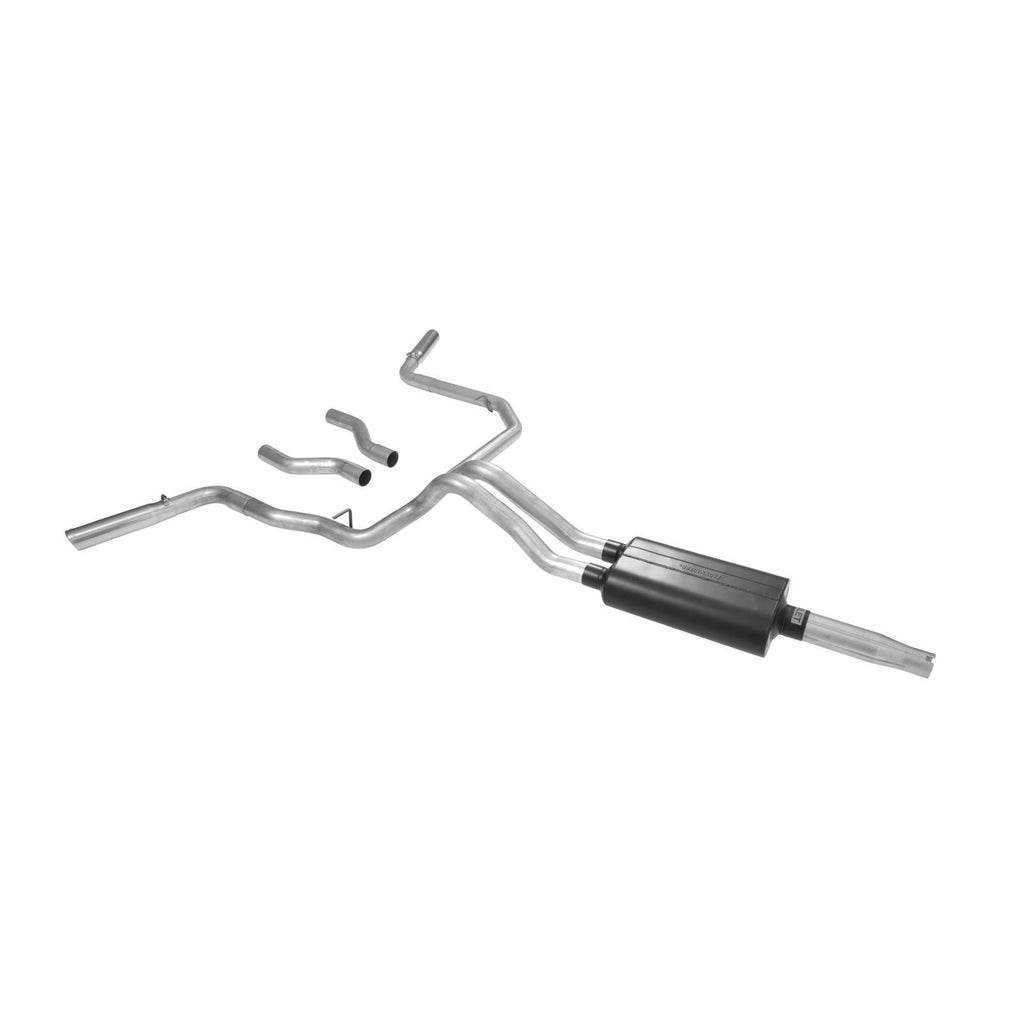 American Thunder Cat-Back Exhaust System 1987-1996 Ford F-150 With V6, V8 Engines Fits 2/4 Wheel Drive, All Wheelbases Aggressive To Moderate Sound Flowmaster