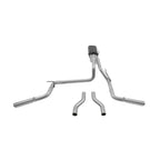 American Thunder Cat-Back Exhaust System 2002-2005 Dodge Ram 1500 With 4.7L, 5.9L Engine Fits 2/4 Wheel Drive, All Wheelbases Aggressive To Moderate Sound Flowmaster