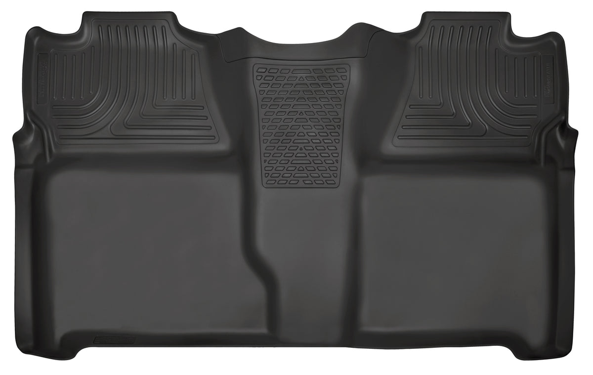 Weatherbeater 2nd Seat Floor Liner For 2007-2014 Silverado/Sierra 1500/2500 HD/3500 HD Husky Liners