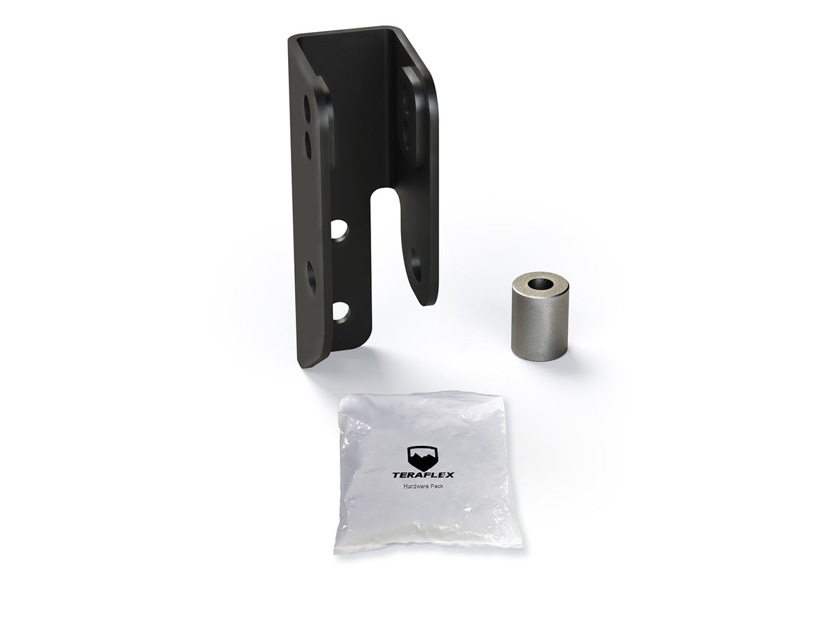18-Up Wrangler JL Track Bar Bracket Kit Rear Lower 2.5-4.5 Inch Lift TeraFlex