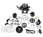 Black Mid-Mount Complete Accessory System Gen III Hemi Engine Non VVT Fits 2003-2008 5.7L & 2005-2010 6.1L Engines -Black Finish Factory Style Damper Holley