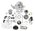 Mid-Mount Complete Accessory System Gen III Hemi Engine Non VVT Fits 2003-2008 5.7L & 2005-2010 6.1L Engines Natural Cast Finish Factory Style Damper Holley