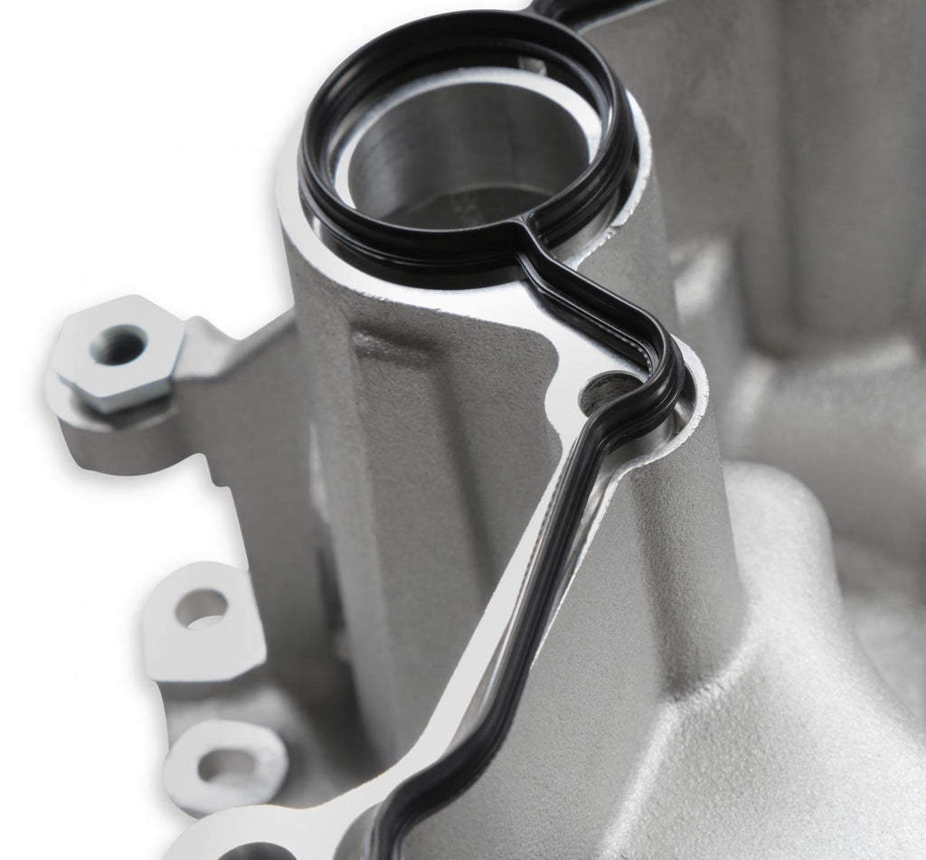 Mid-Mount Complete Accessory System Gen III Hemi Engine Non VVT Fits 2003-2008 5.7L & 2005-2010 6.1L Engines Natural Cast Finish Factory Style Damper Holley