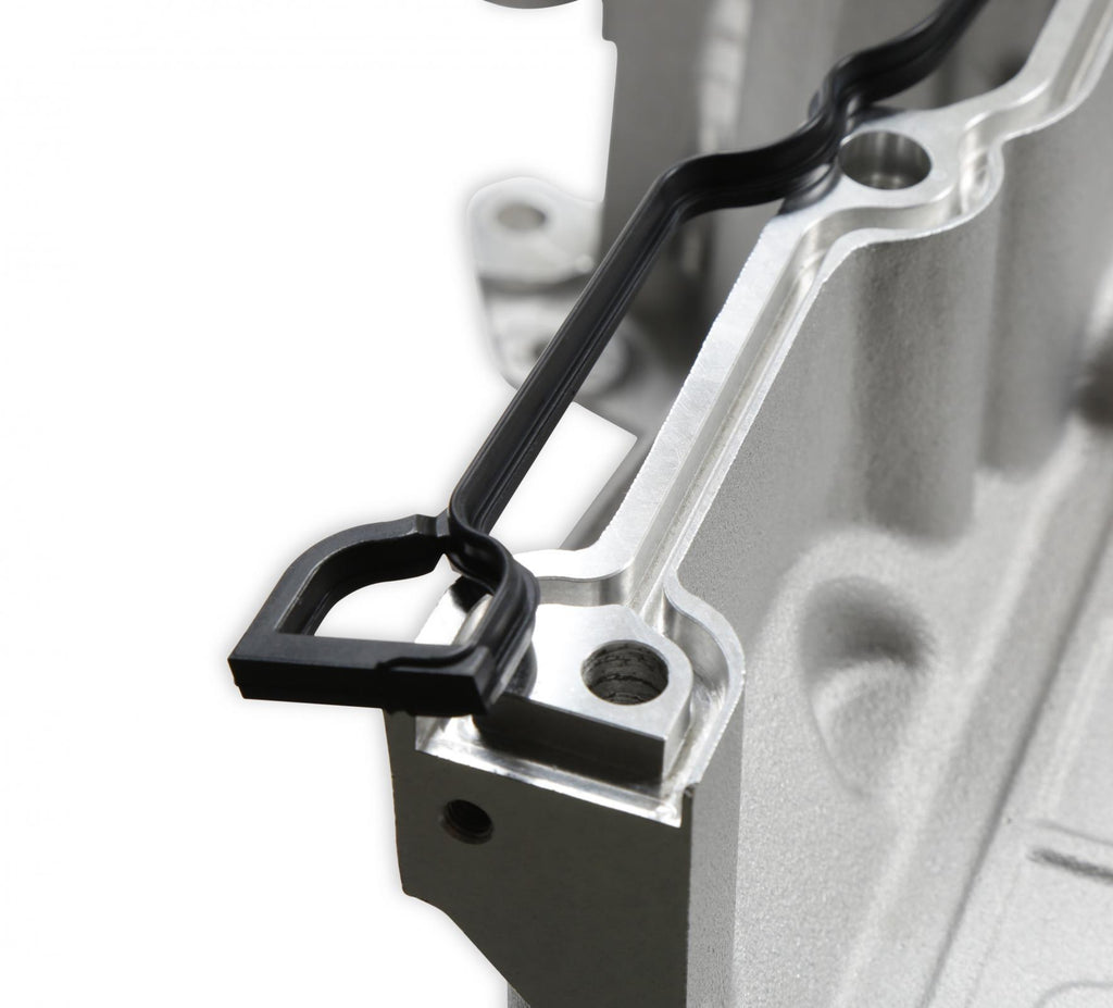 Mid-Mount Complete Accessory System Gen III Hemi Engine Non VVT Fits 2003-2008 5.7L & 2005-2010 6.1L Engines Natural Cast Finish Factory Style Damper Holley