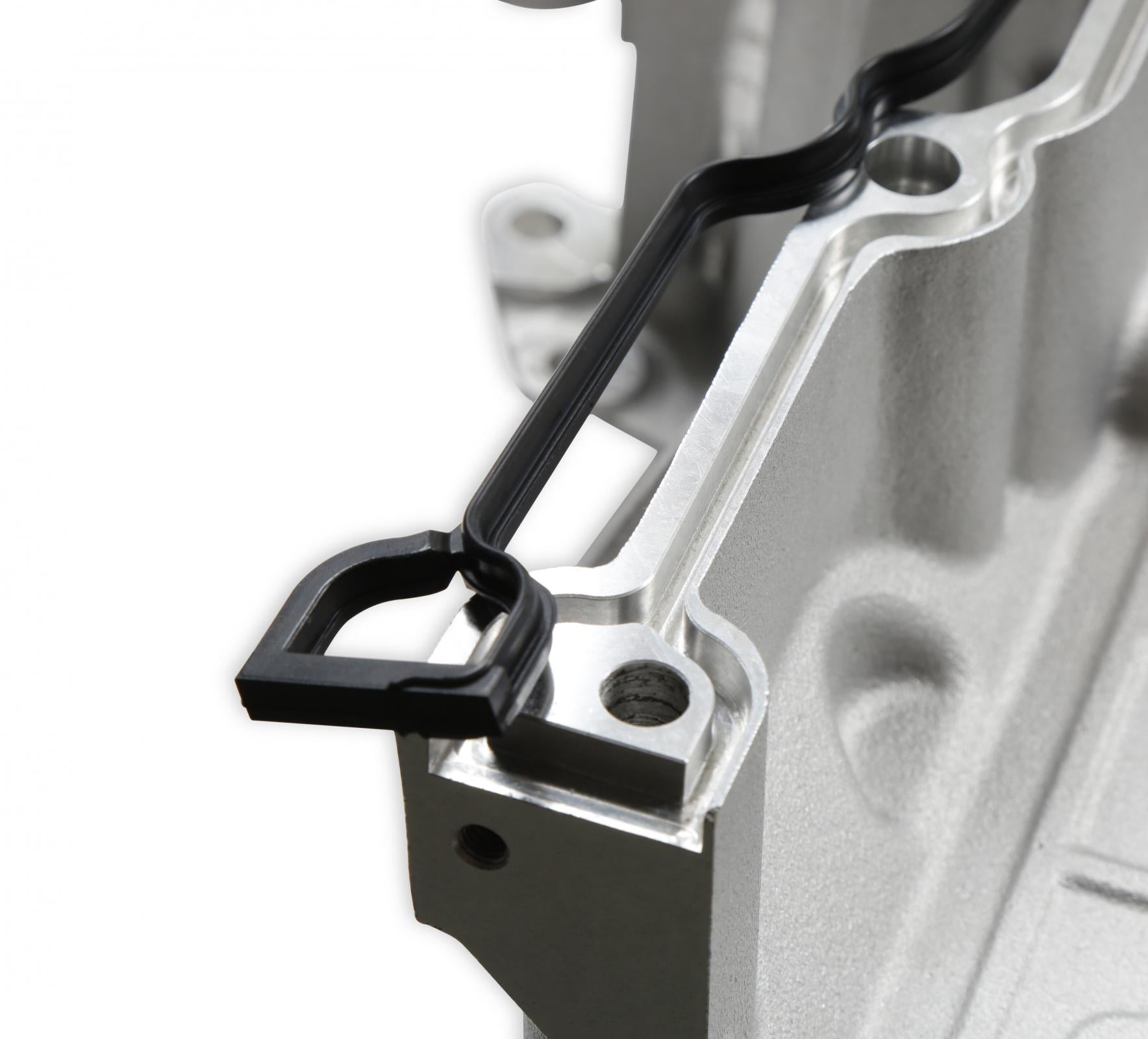 Mid-Mount Complete Accessory System Gen III Hemi Engine Non VVT Fits 2003-2008 5.7L & 2005-2010 6.1L Engines Natural Cast Finish Factory Style Damper Holley