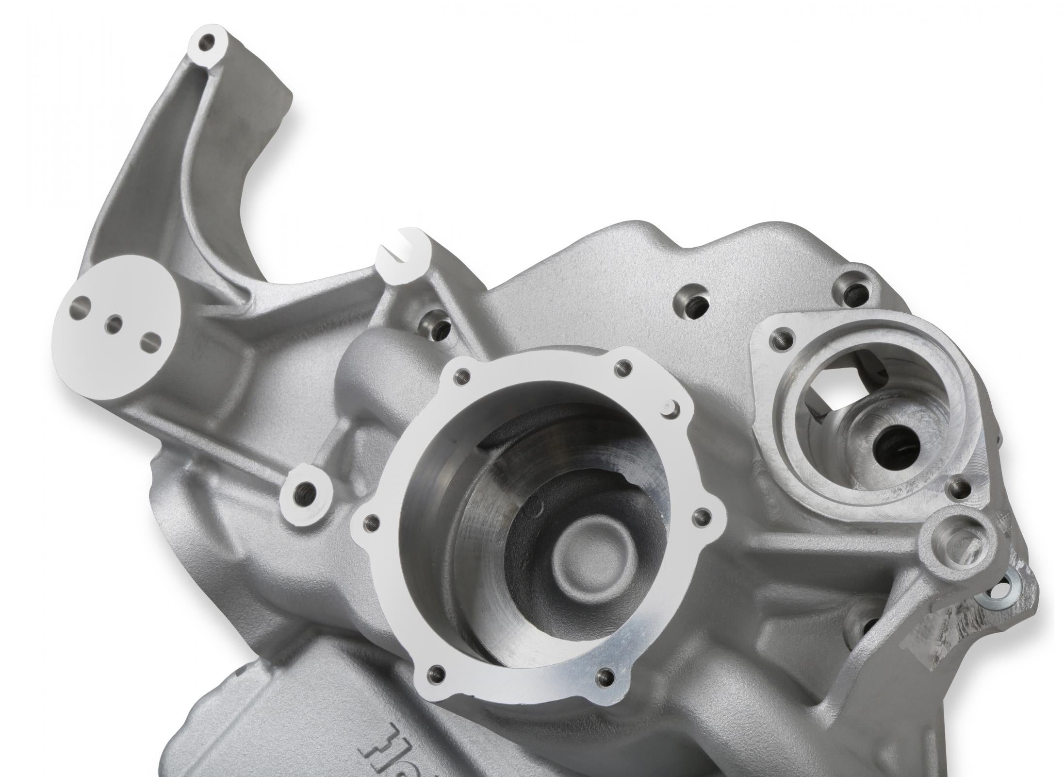 Mid-Mount Complete Accessory System Gen III Hemi Engine Non VVT Fits 2003-2008 5.7L & 2005-2010 6.1L Engines Natural Cast Finish Factory Style Damper Holley