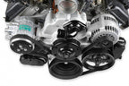 Mid-Mount Complete Accessory System Gen III Hemi Engine Non VVT Fits 2003-2008 5.7L & 2005-2010 6.1L Engines Natural Cast Finish Factory Style Damper Holley