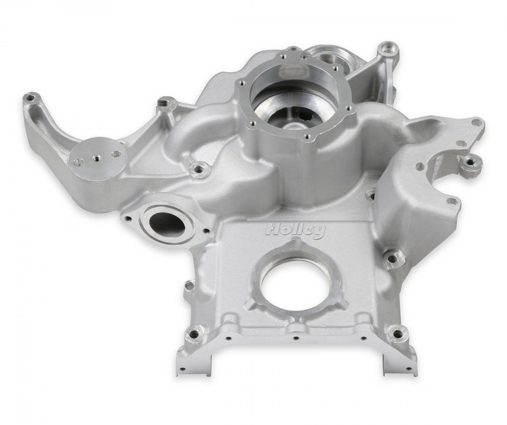 Mid-Mount Complete Accessory System Gen III Hemi Engine Non VVT Fits 2003-2008 5.7L & 2005-2010 6.1L Engines Natural Cast Finish Factory Style Damper Holley