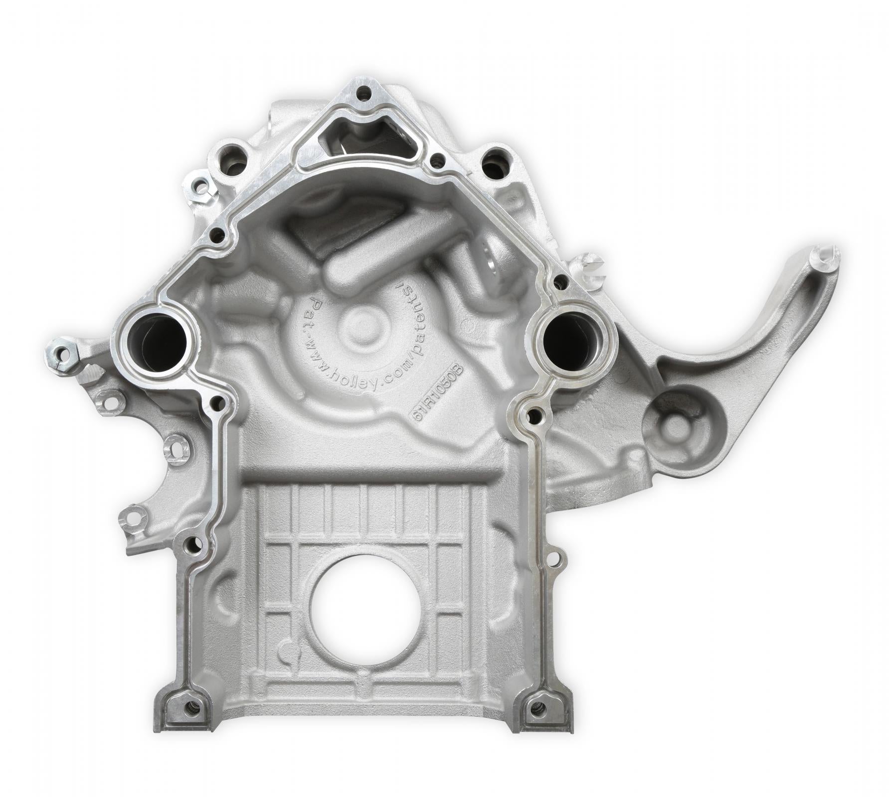 Mid-Mount Complete Accessory System Gen III Hemi Engine Non VVT Fits 2003-2008 5.7L & 2005-2010 6.1L Engines Natural Cast Finish Factory Style Damper Holley