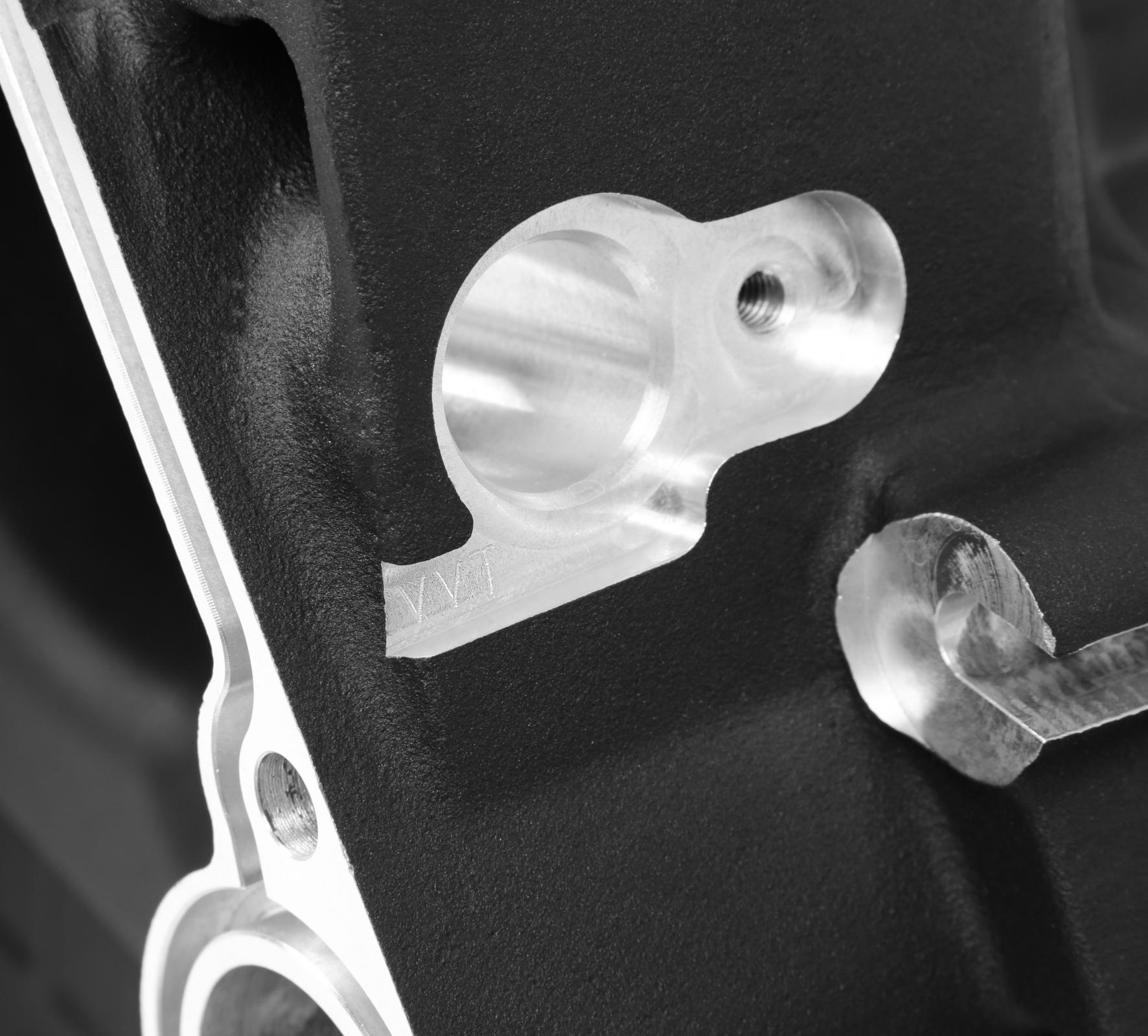 Black Mid-Mount Complete Accessory System Gen III Hemi Engine VVT Fits 2009 & Up 5.7L & 2011 & Up 6.4L Engines Black Finish Factory Style Damper Holley