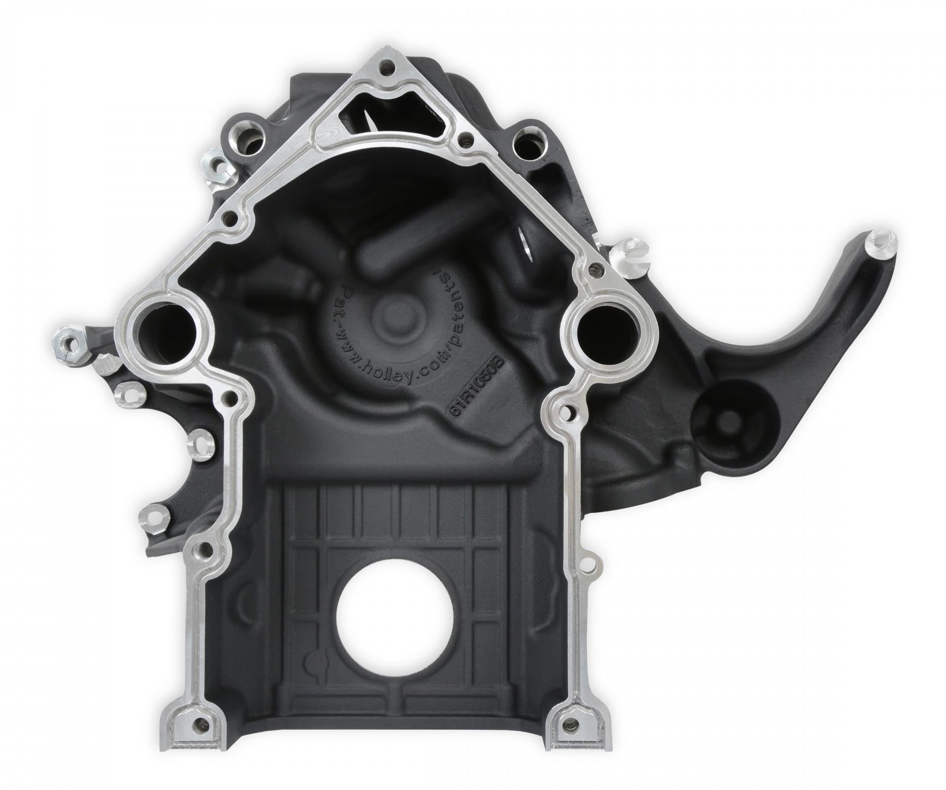 Black Mid-Mount Complete Accessory System Gen III Hemi Engine VVT Fits 2009 & Up 5.7L & 2011 & Up 6.4L Engines Black Finish Factory Style Damper Holley