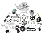 Premium Mid-Mount Complete Accessory System Gen III Hemi Engine VVT Fits 2009 & Up 5.7L & 2011 & Up 6.4L Engines Natural Cast Finish SFI Certified Damper with Billet Aluminum Pulley Holley