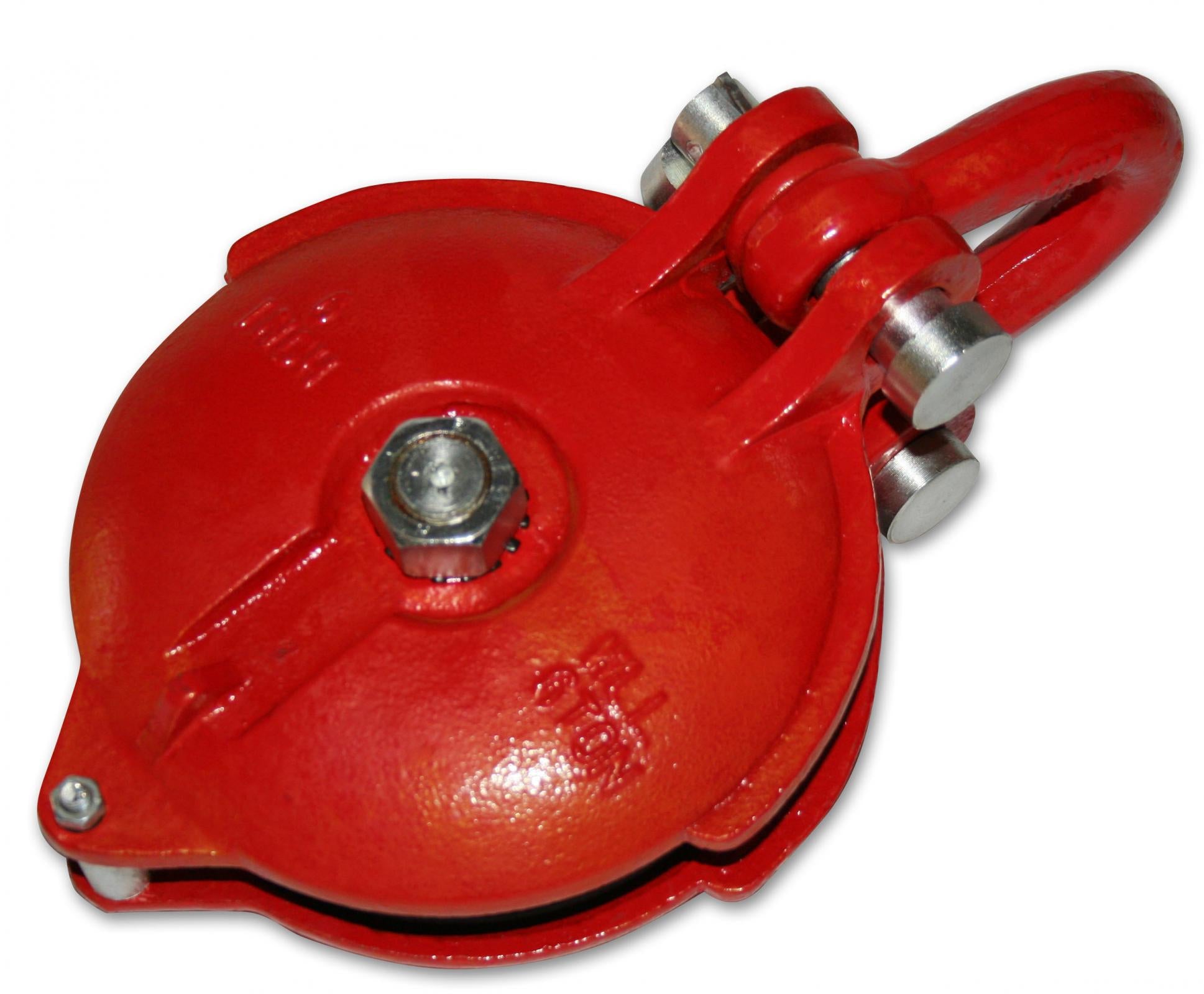 Snatch Block 30k BS 12k WLL 6 Inch Wheel Zerk Bulldog Winch