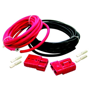 Winch Wiring Kit 16 Ft 3 Gauge Rear W/Quick Connects Rear Bulldog Winch