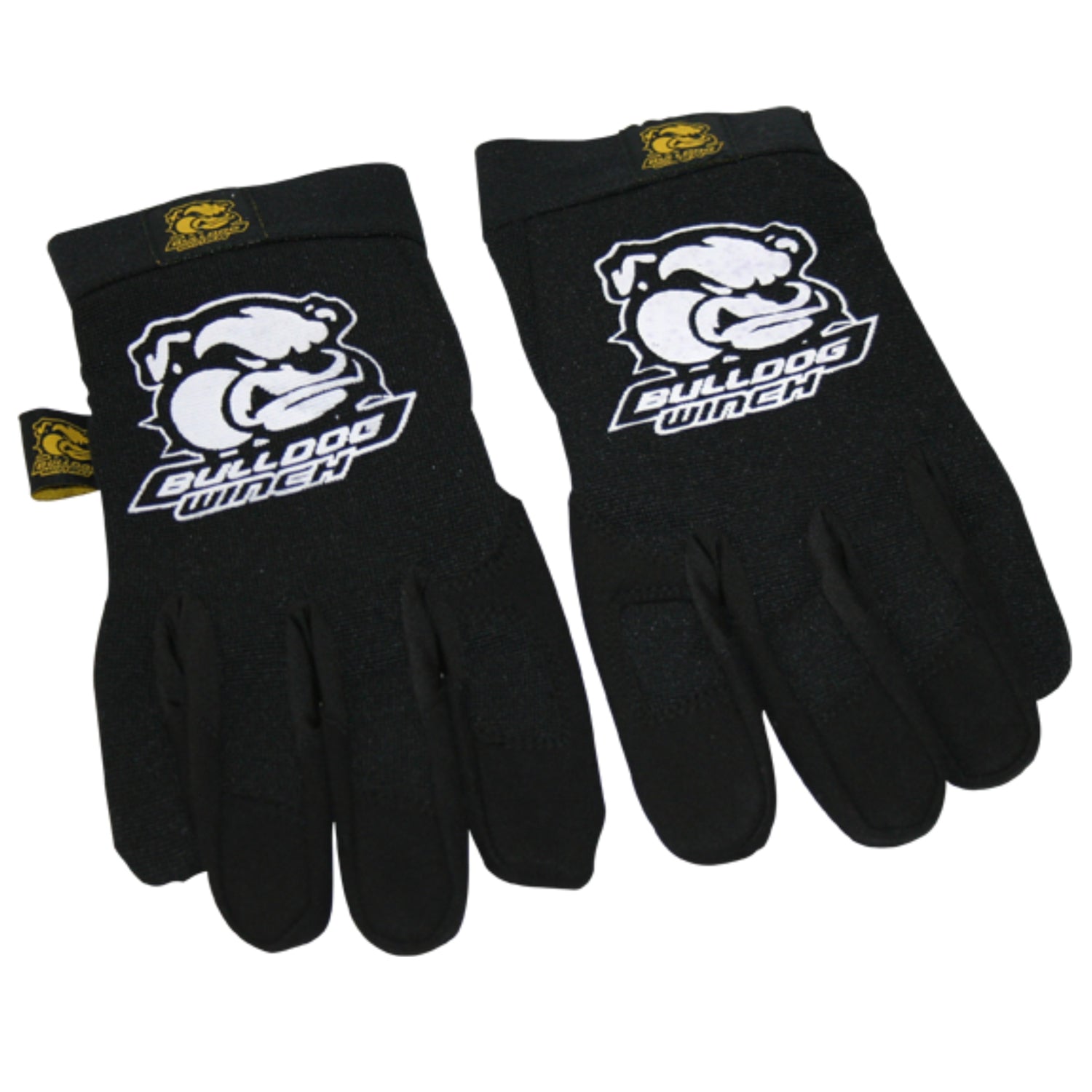Trail Glove XL Black Form Fit W/Synthetic Leather Palm Bulldog Winch