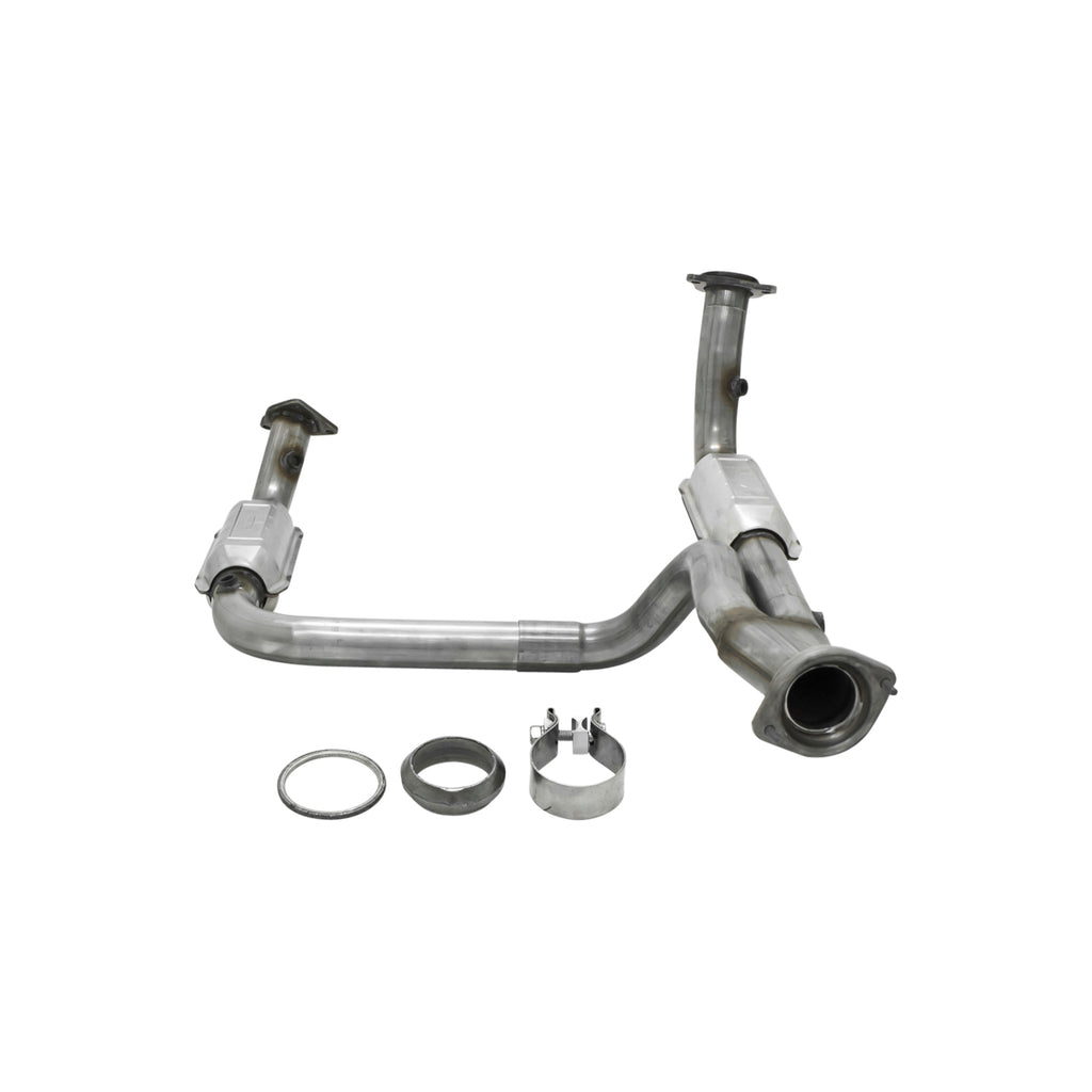 Catalytic Converter 2000 To 2006 Chevrolet And Gmc C/K Pickup, And Suv With A 4.3L V6 Engine, And 4.8L And 5.3L V8 Engines Fits 2000 Models With Flat Spot In Oe Middle Pipe Flowmaster