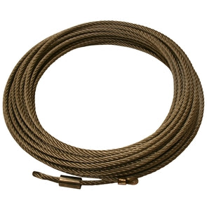 Winch Rope Wire 10012 12mm x 92 Ft Gray Bulldog Winch