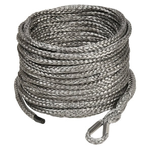 Powersports Synthetic Winch Rope 4.8Mmx50 Foot Orange Bulldog Winch