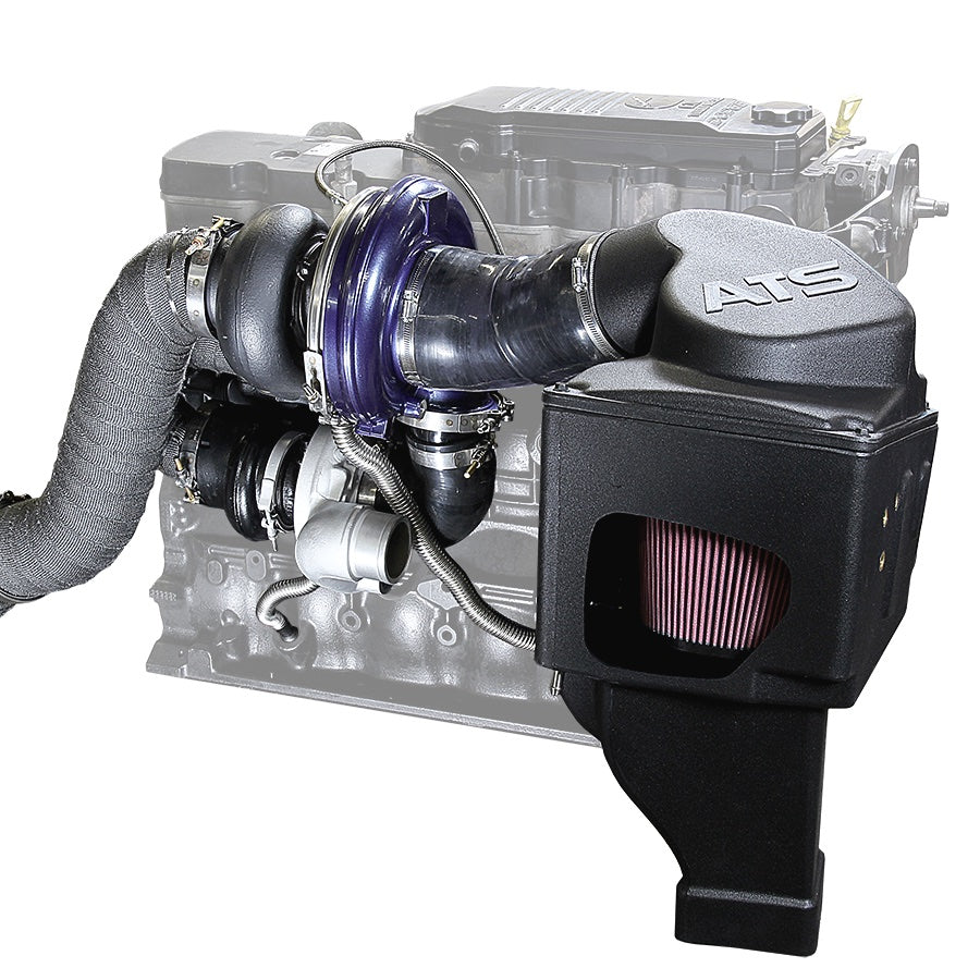 ATS Aurora Plus 5000 Compound Turbo System Fits 2003-2007 5.9L Cummins