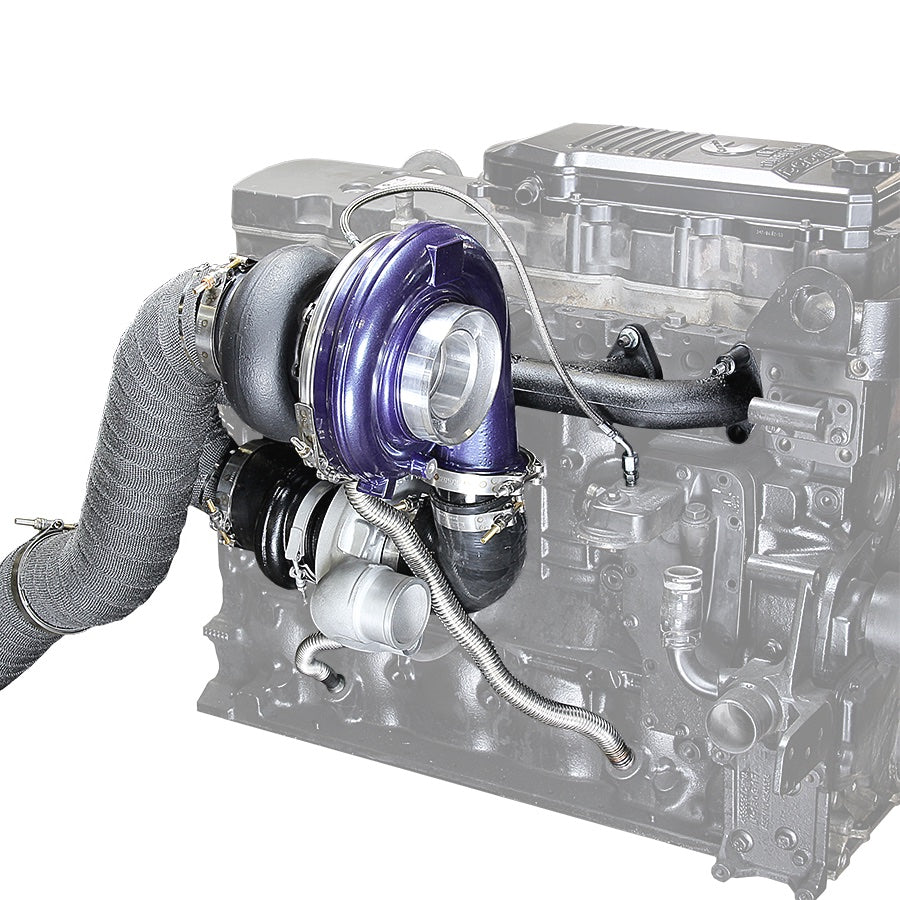ATS Aurora Plus 5000 Compound Turbo System Fits 2003-2007 5.9L Cummins