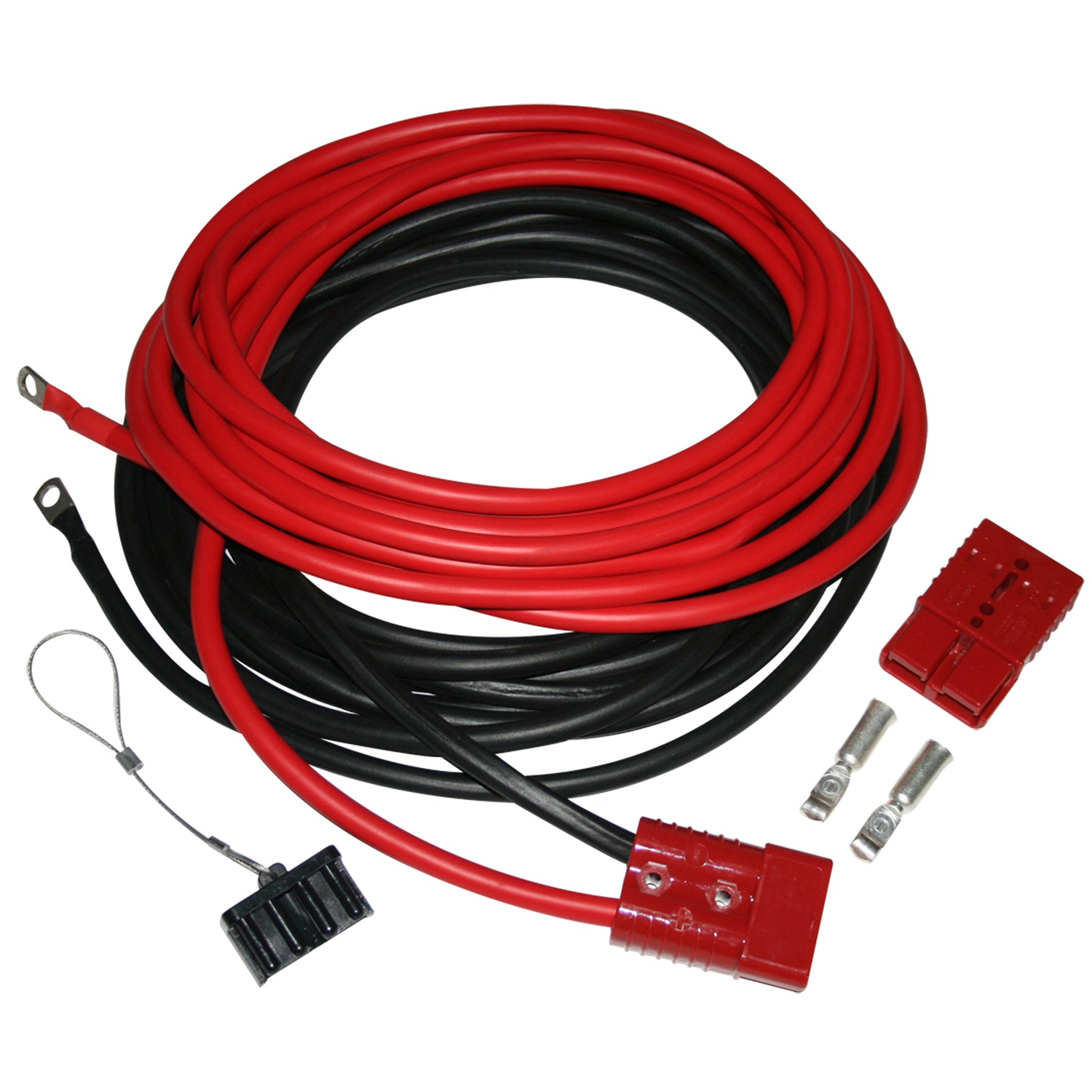 Winch Wiring Kit 24 Ft 2 Gauge Rear W/Quick Connects Rear Bulldog Winch