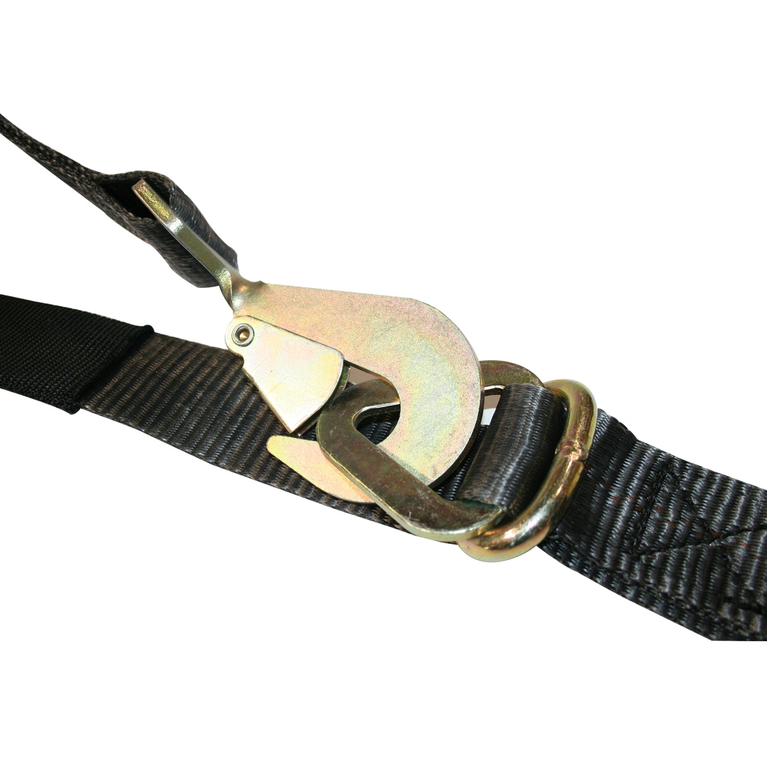 Ratcheting Axle Strap 2 inchx10 Foot 10k LB BS Black Bulldog Winch