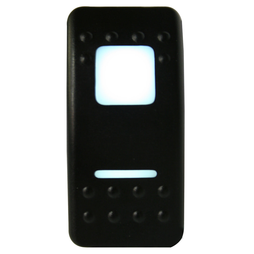 Rocker Switch On/Off 5 Pin White Bulldog Winch
