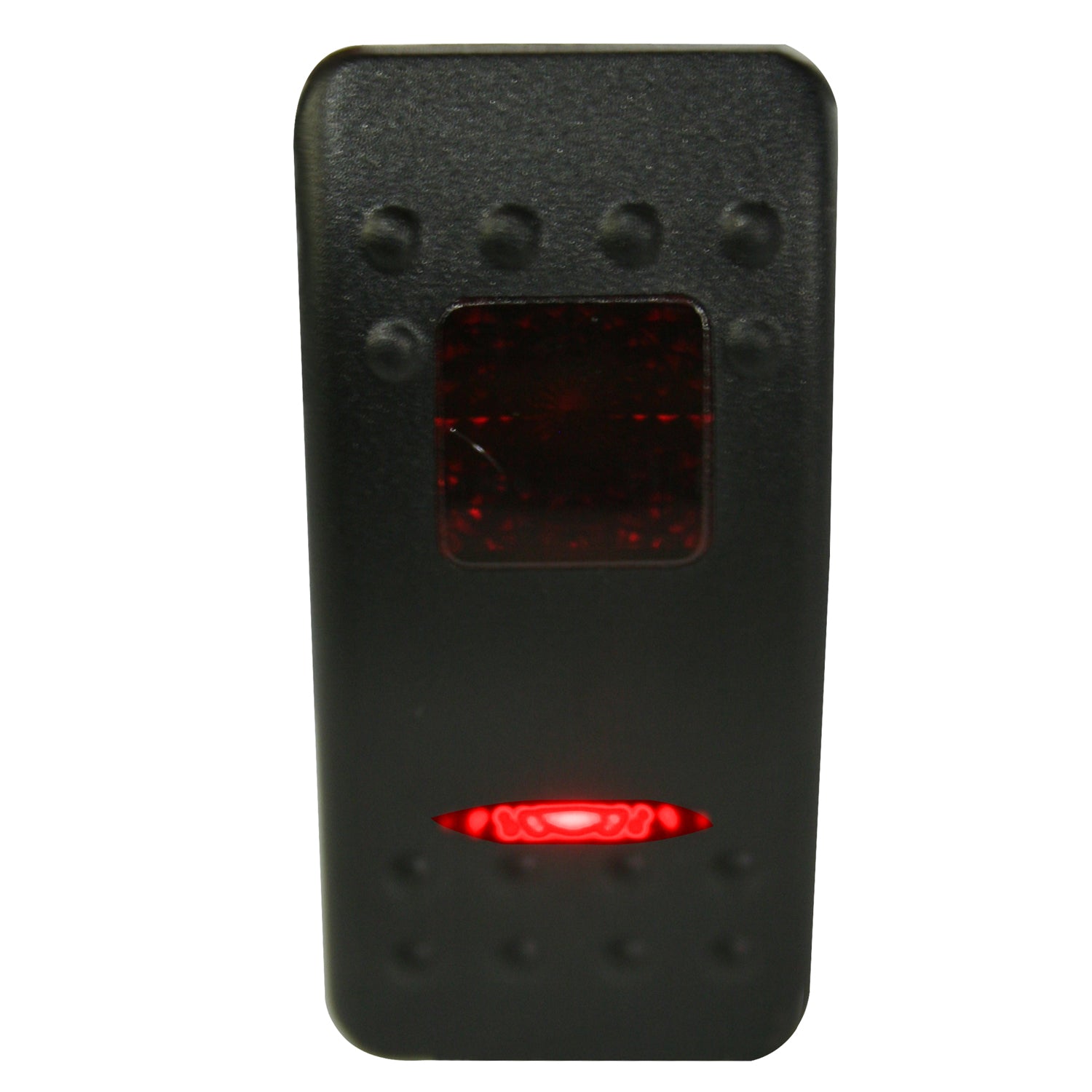 Rocker Switch On/Off 5 Pin Red Bulldog Winch