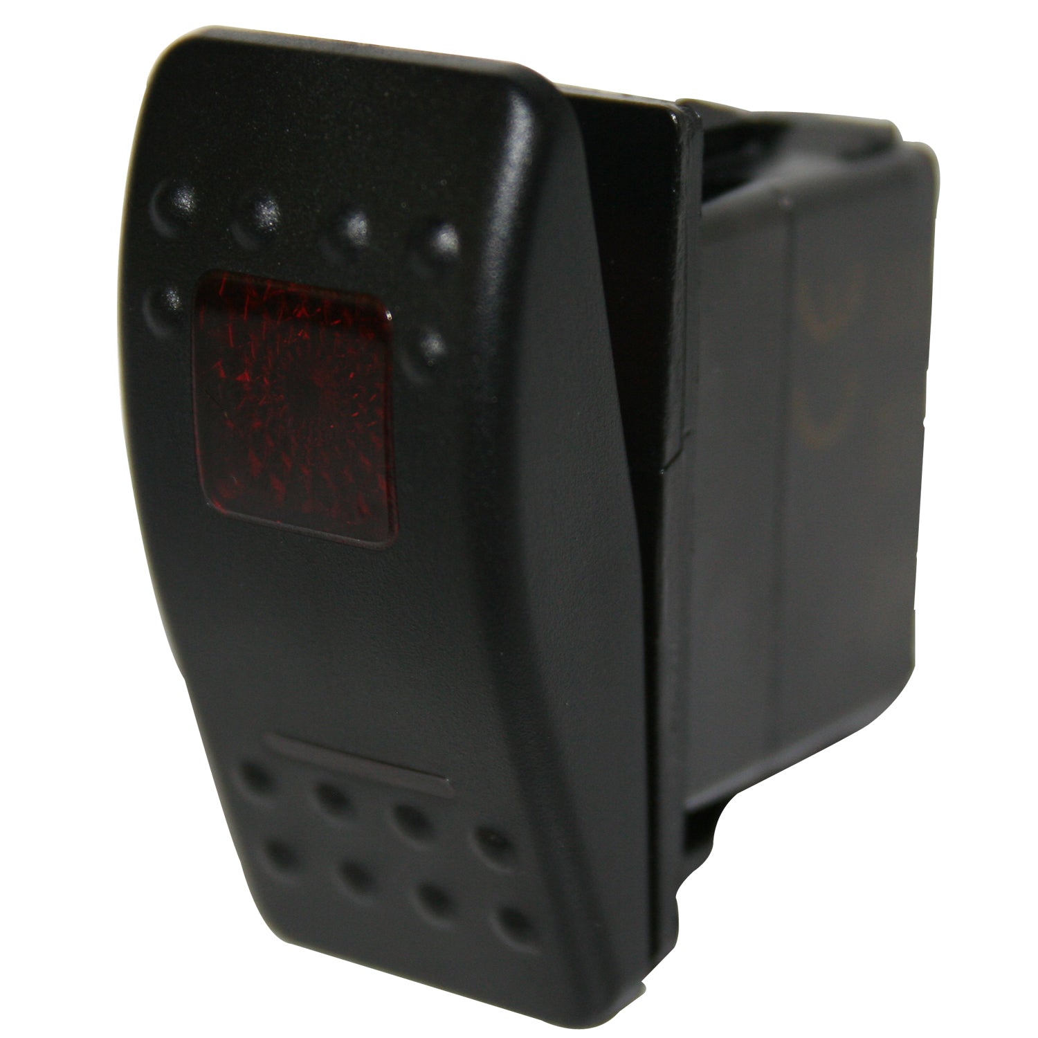 Rocker Switch On/Off 5 Pin Red Bulldog Winch