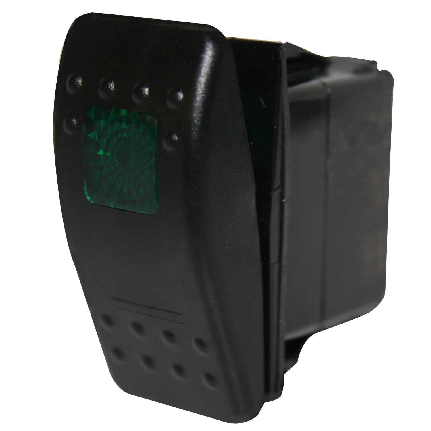 Rocker Switch On/Off 5 Pin Green Bulldog Winch