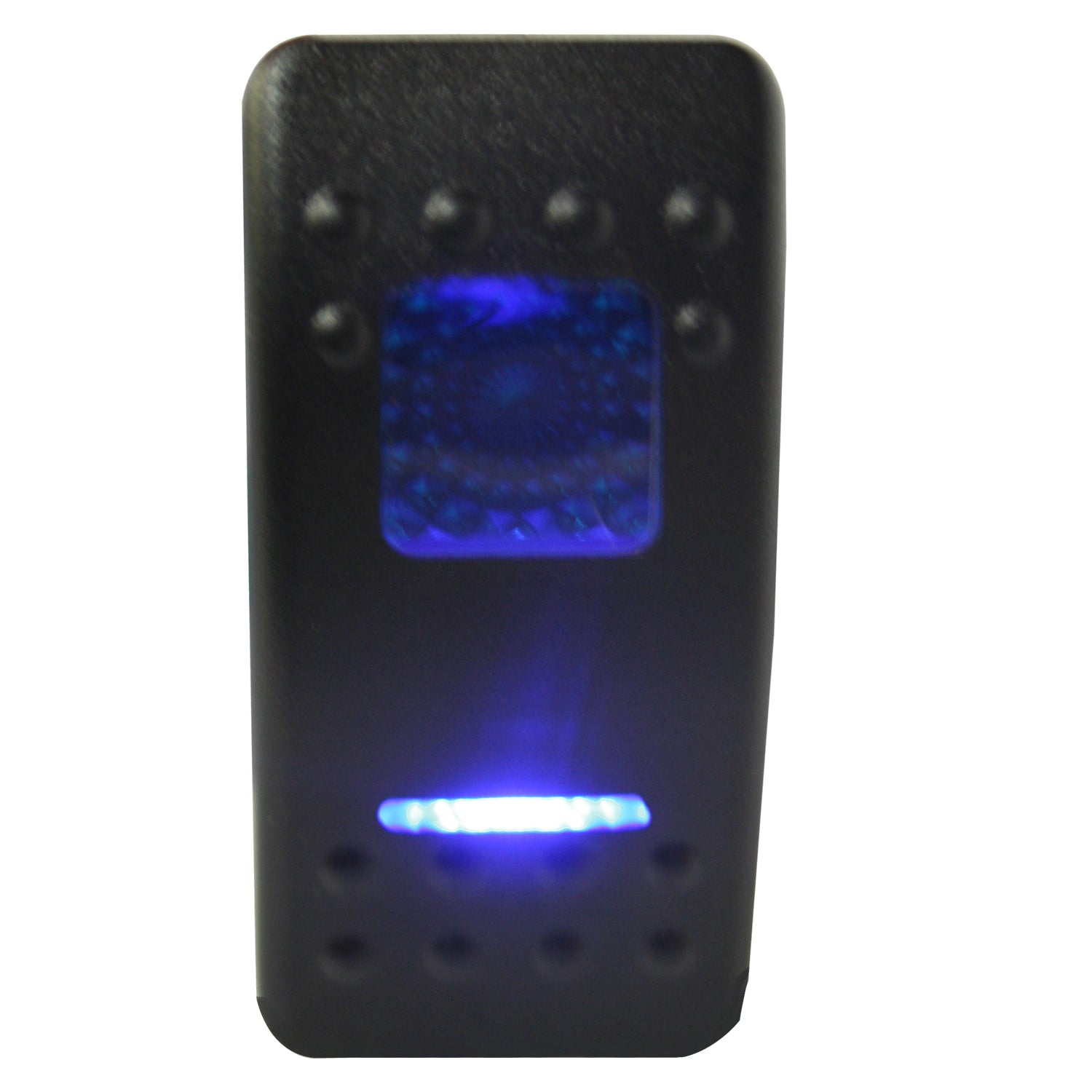 Rocker Switch On/Off 5 Pin Blue Bulldog Winch