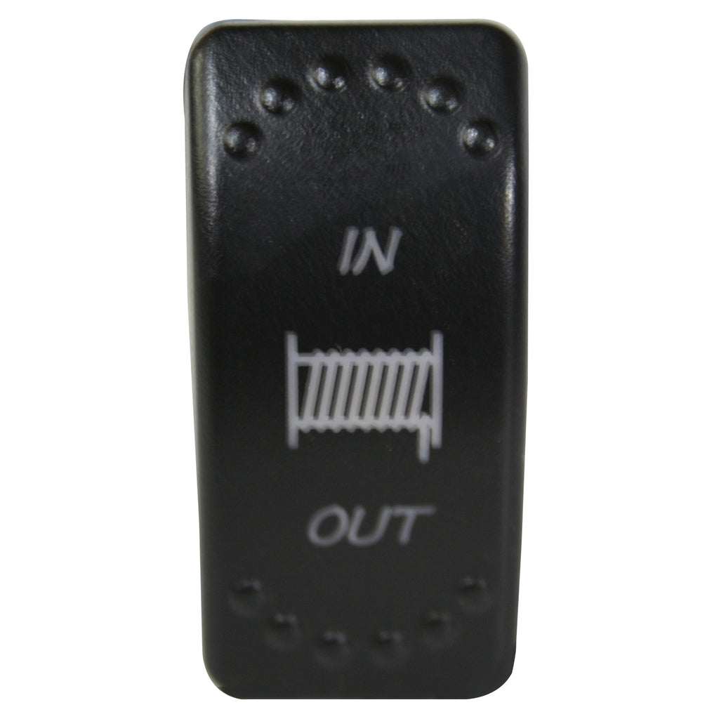 Winch In Out Switch 4 pin White Momentary(In) Center Off Momentary(Out) White Bulldog Winch