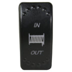 Winch In Out Switch 4 pin White Momentary(In) Center Off Momentary(Out) White Bulldog Winch