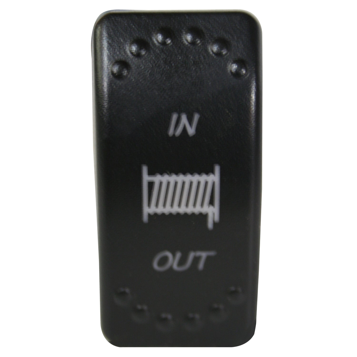 Winch In Out Switch 4 pin White Momentary(In) Center Off Momentary(Out) White Bulldog Winch