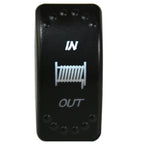 Winch In Out Switch 4 pin White Momentary(In) Center Off Momentary(Out) White Bulldog Winch