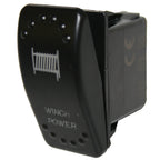 Winch Power Rocker Switch - On/Off 5-Pin-Red Bulldog Winch